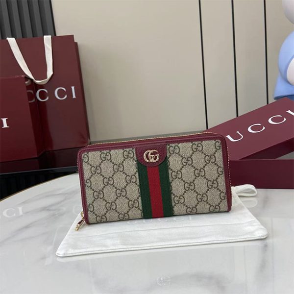 GUCCI Ophidia zip around wallet 838484 #1