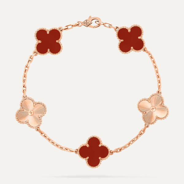 Van Cleef & Arpels Vintage Alhambra bracelet, 5 motifs 1