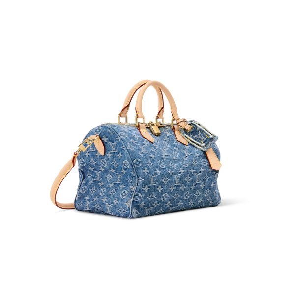 LOUIS VUITTON MASTER DENIM SPEEDY SOFT 30 M14430 (30*21*17cm)